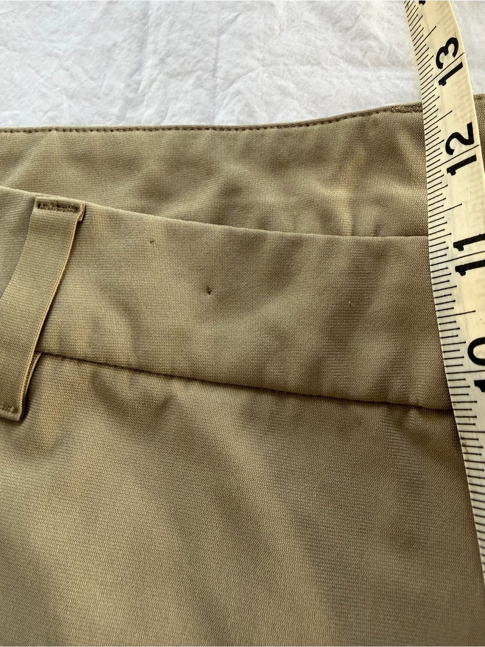 Lululemon Men's ABC Short 33 Khaki Tan Warpstreme Travel Golf Shorts 9" - Picture 14 of 16